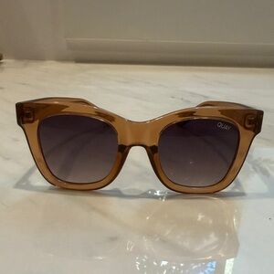 Quay Australia Women's Brown Sunglasses